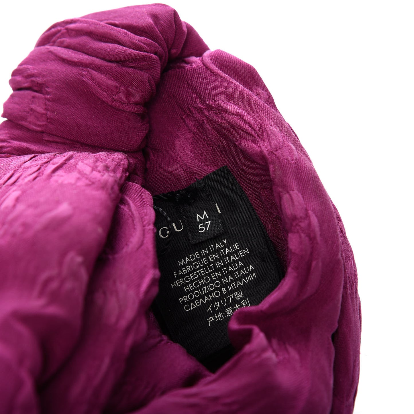 Silk Jacquard Rilly Headband M Mauve