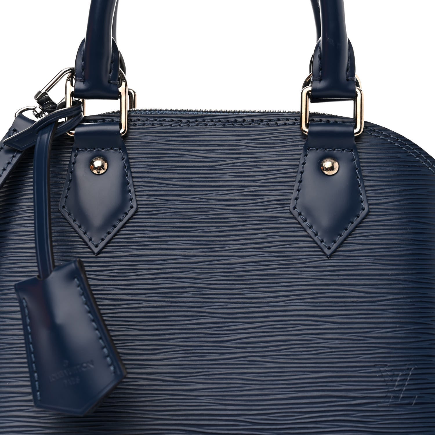 Louis Vuitton Epi Alma BB Indigo 7 of 10