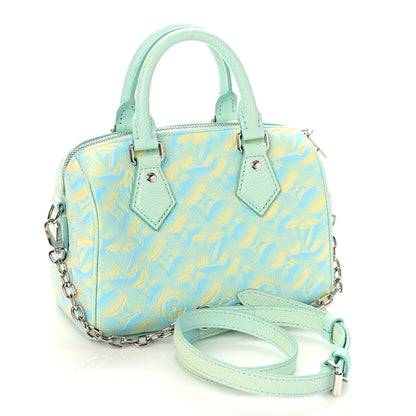 Louis Vuitton Empreinte Monogram Summer Stardust Speedy 20 Water Green 3 of 8