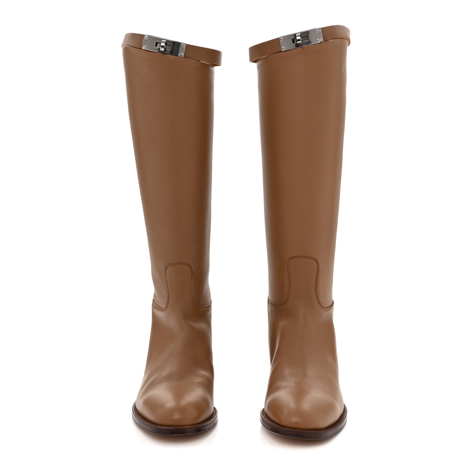 Hermes Swift Kelly Jumping Boots 37 3 of 9