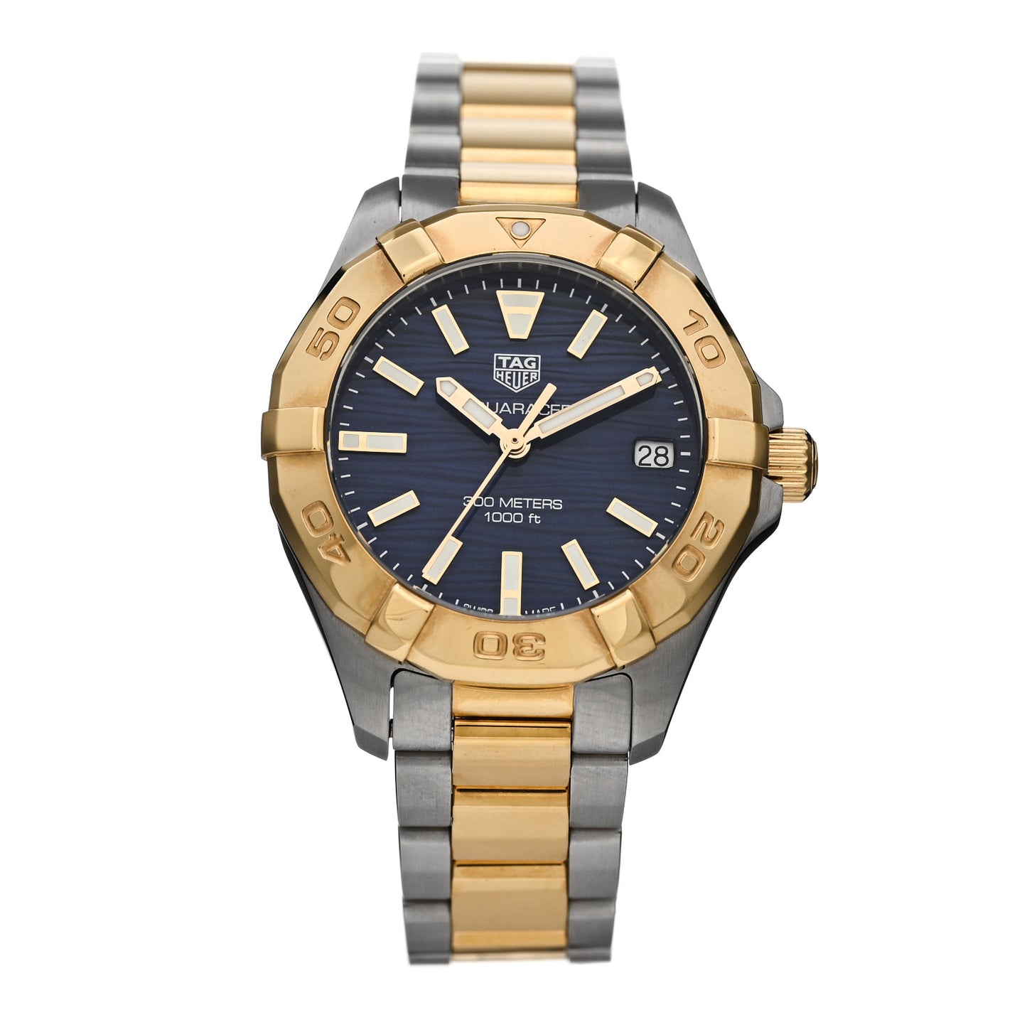 Stainless Steel 32mm Aquaracer Quartz Watch Blue WBD1325