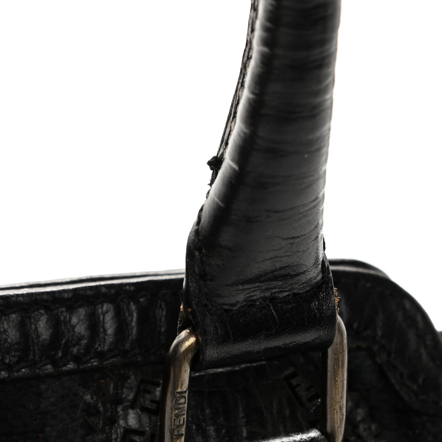 Fendi Velvet Zucca Small Bag De Jour Black 11 of 11