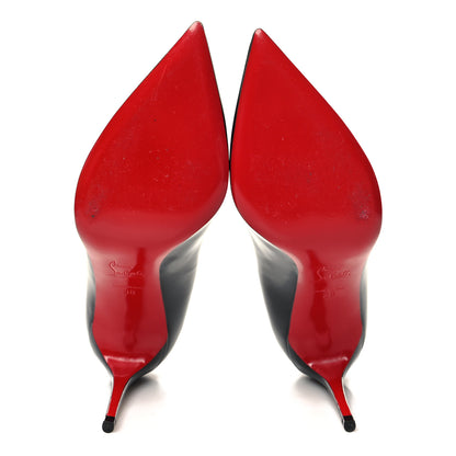 Christian Louboutin Patent Pigalle Follies 85 Pumps 38 Black 5 of 8