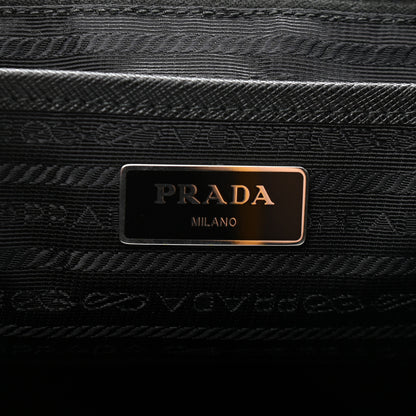 Prada Tessuto Nylon Saffiano Medium Backpack Black 6 of 10