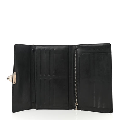 Louis Vuitton Monogram Glace Anouchka Pochette MM Black 5 of 12