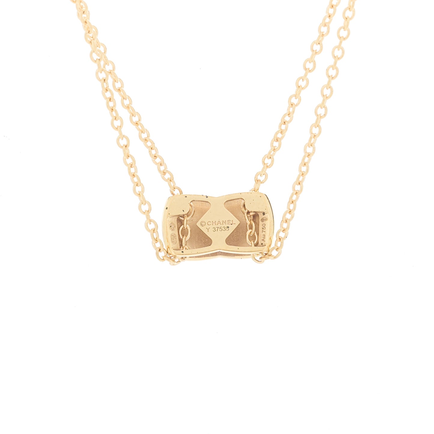 18K Yellow Gold Coco Crush Pendant Necklace