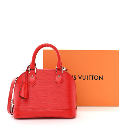 Louis Vuitton Epi Alma BB Coquelicot 13 of 13