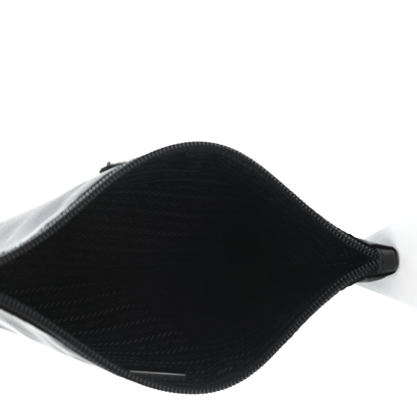 Tessuto Nylon Vela Wristlet Black