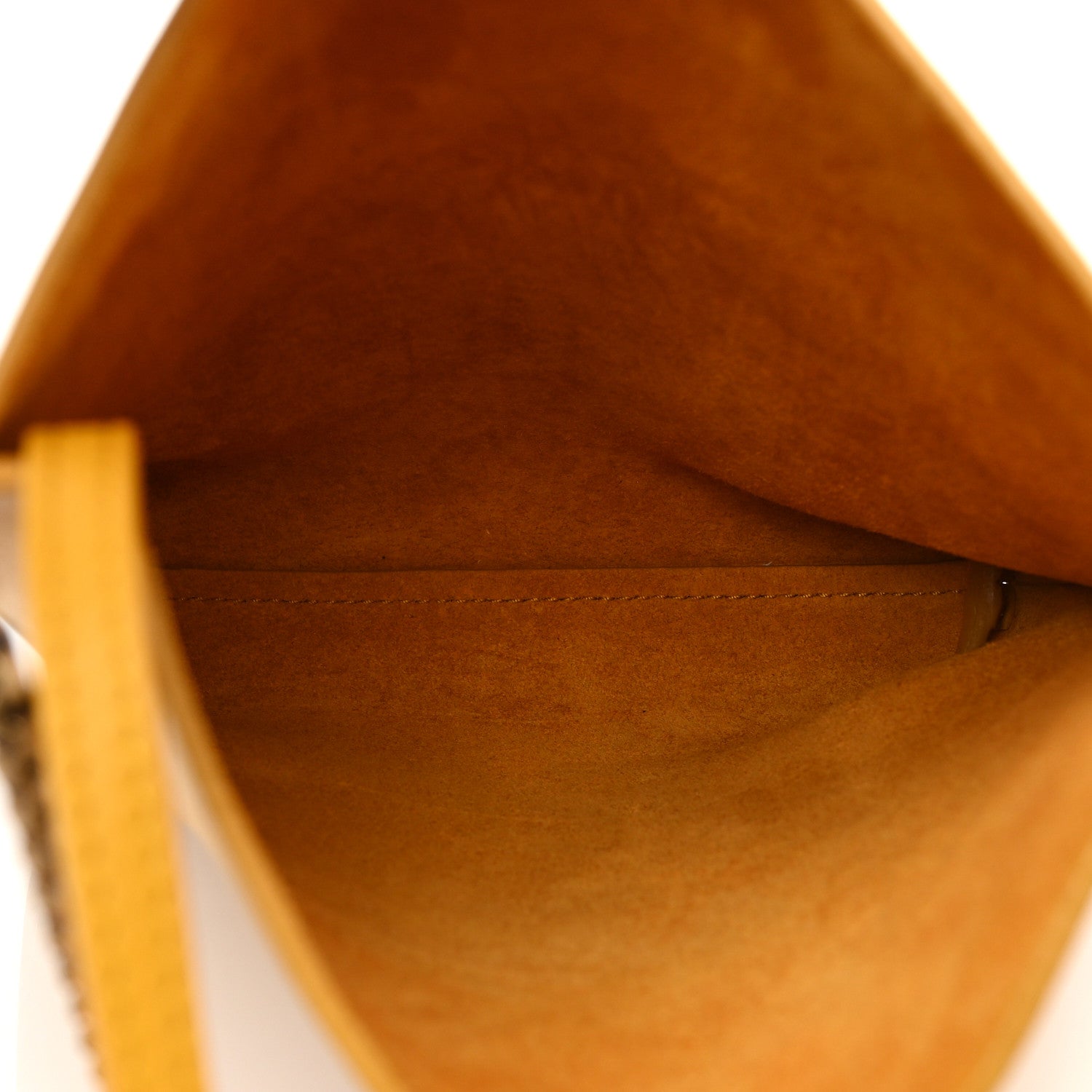 Saint Laurent Calfskin Mini Suzanne Hobo Saffran 5 of 12