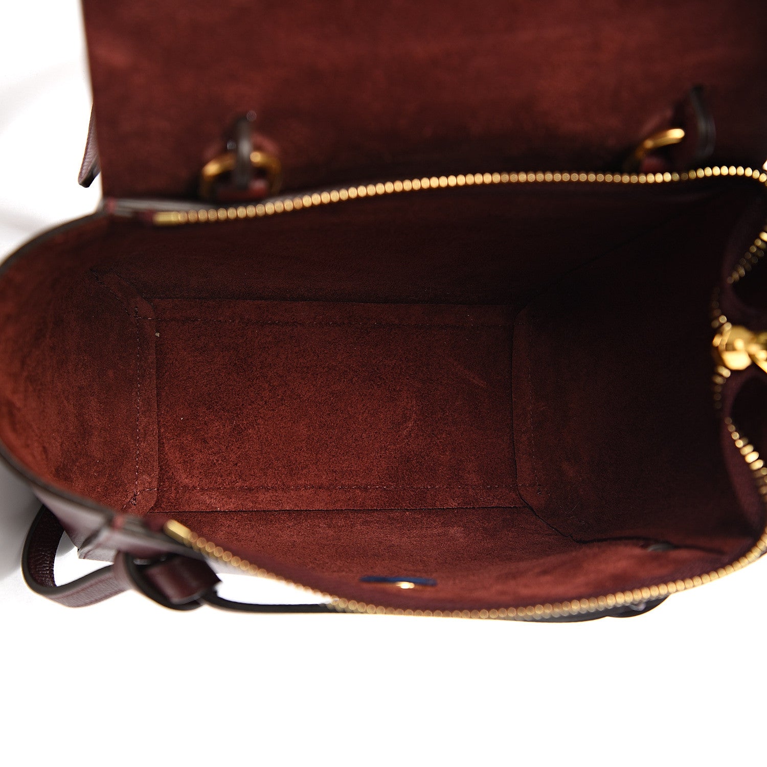 Celine Grained Calfskin Nano Belt Bag Light Burgundy 4 of 9