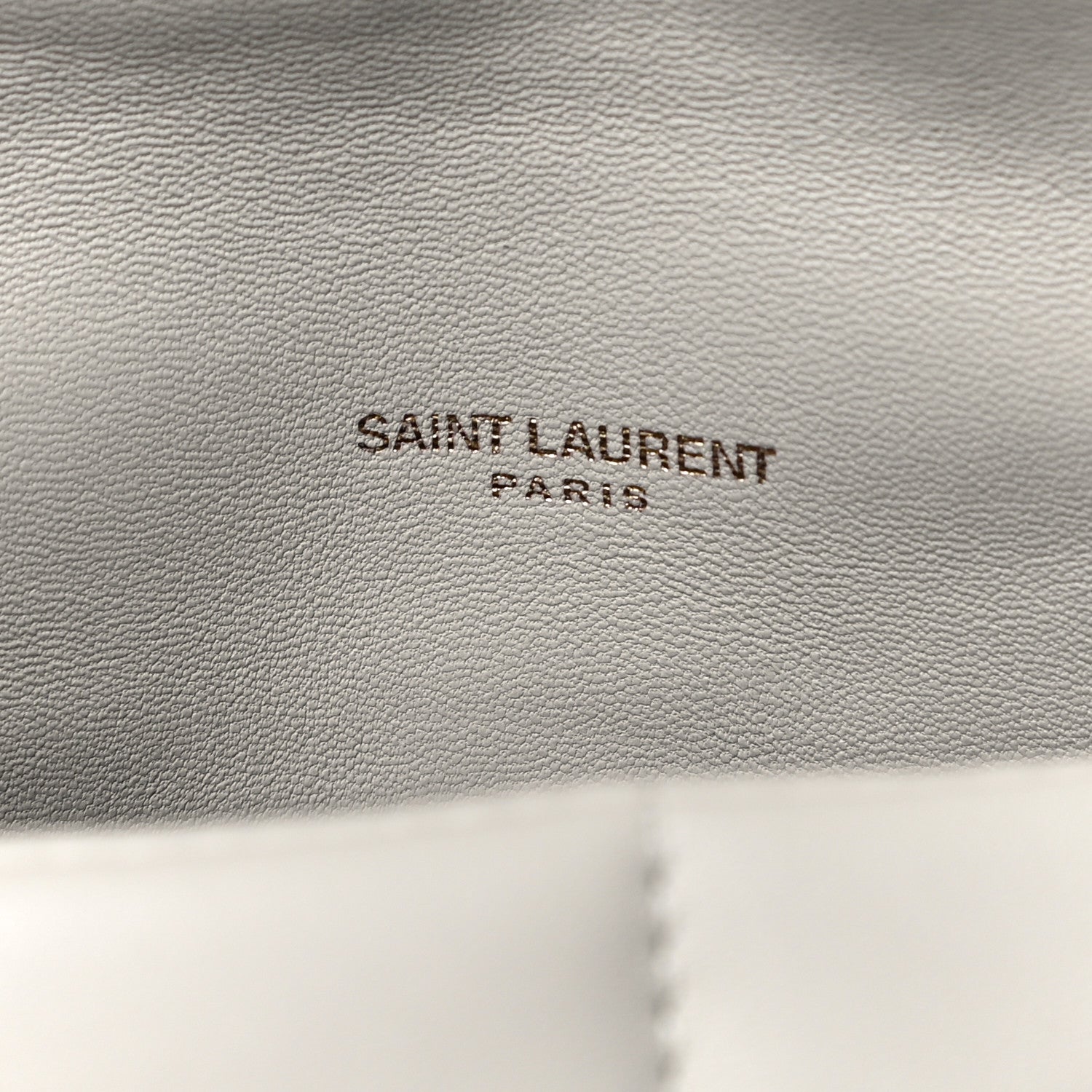 Saint Laurent Lambskin Quilted Toy Loulou Puffer Monogram Chain Satchel Crema Soft 11 of 14