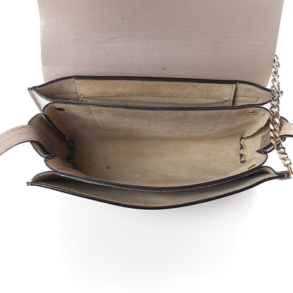 Chloe Suede Calfskin Small Faye Shoulder Bag Motty Grey 4 of 7