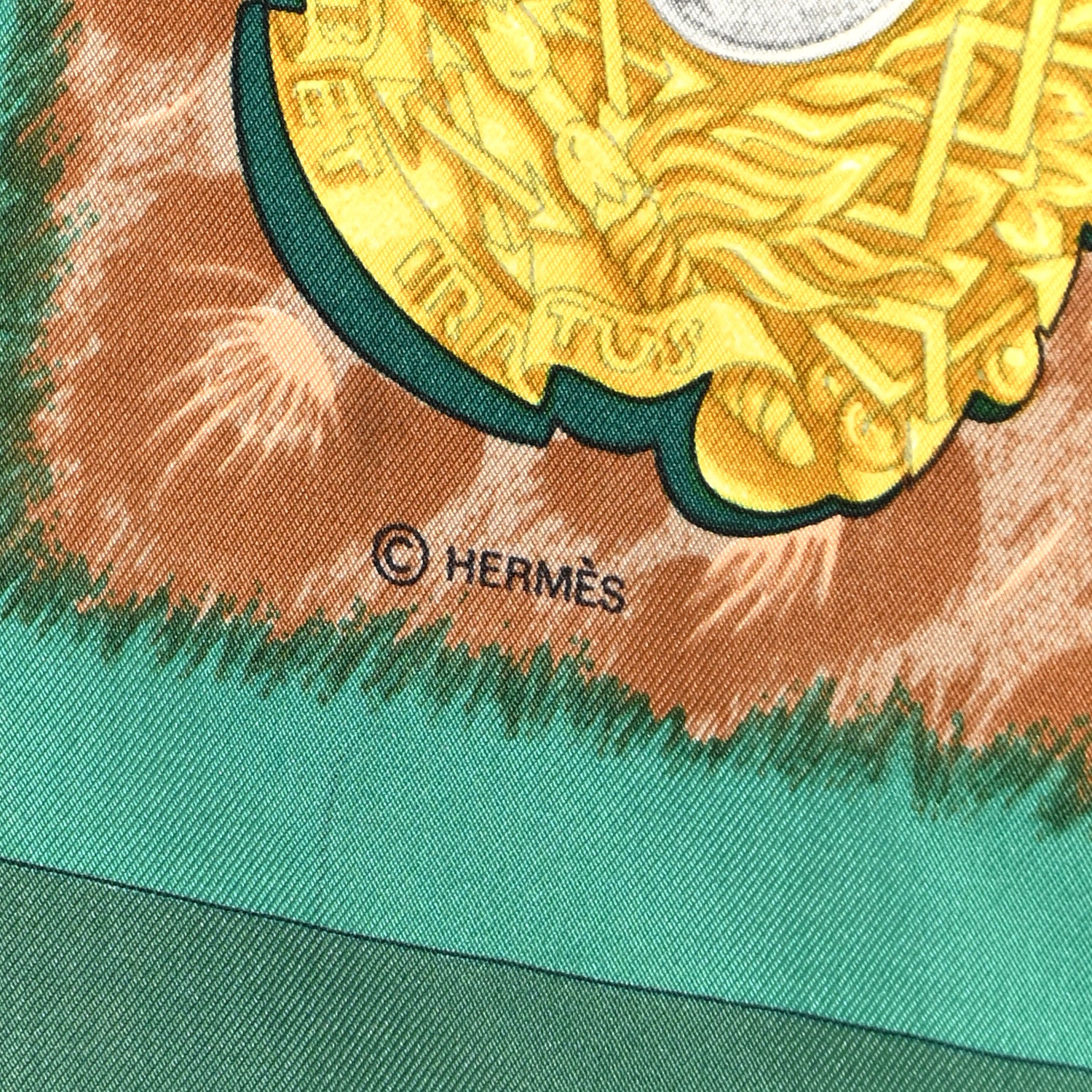 Hermes Silk Casques Et Plumets Scarf 90 7 of 14