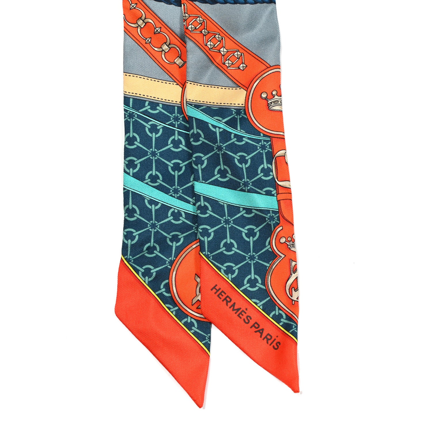 Hermes Silk La Promenade Du Matin Twilly 2 of 4