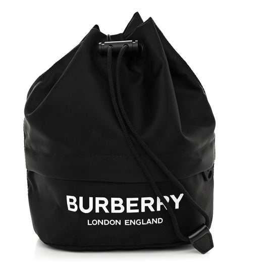 Econyl Phoebe Drawcord Pouch Black
