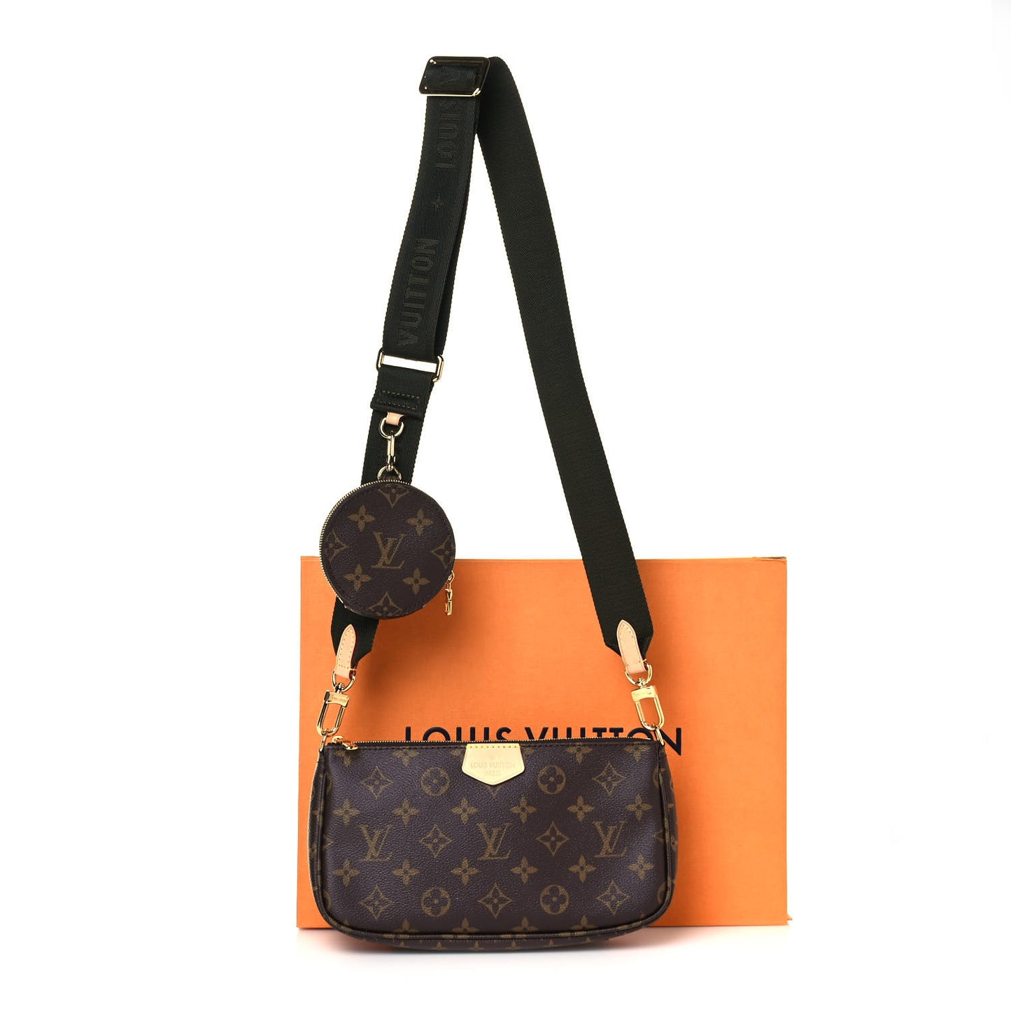 Monogram Multi Pochette Accessories Kaki
