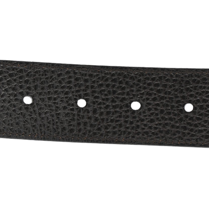 Gucci Calfskin Double G Reversible 85 34 Belt Black Cocoa 3 of 6