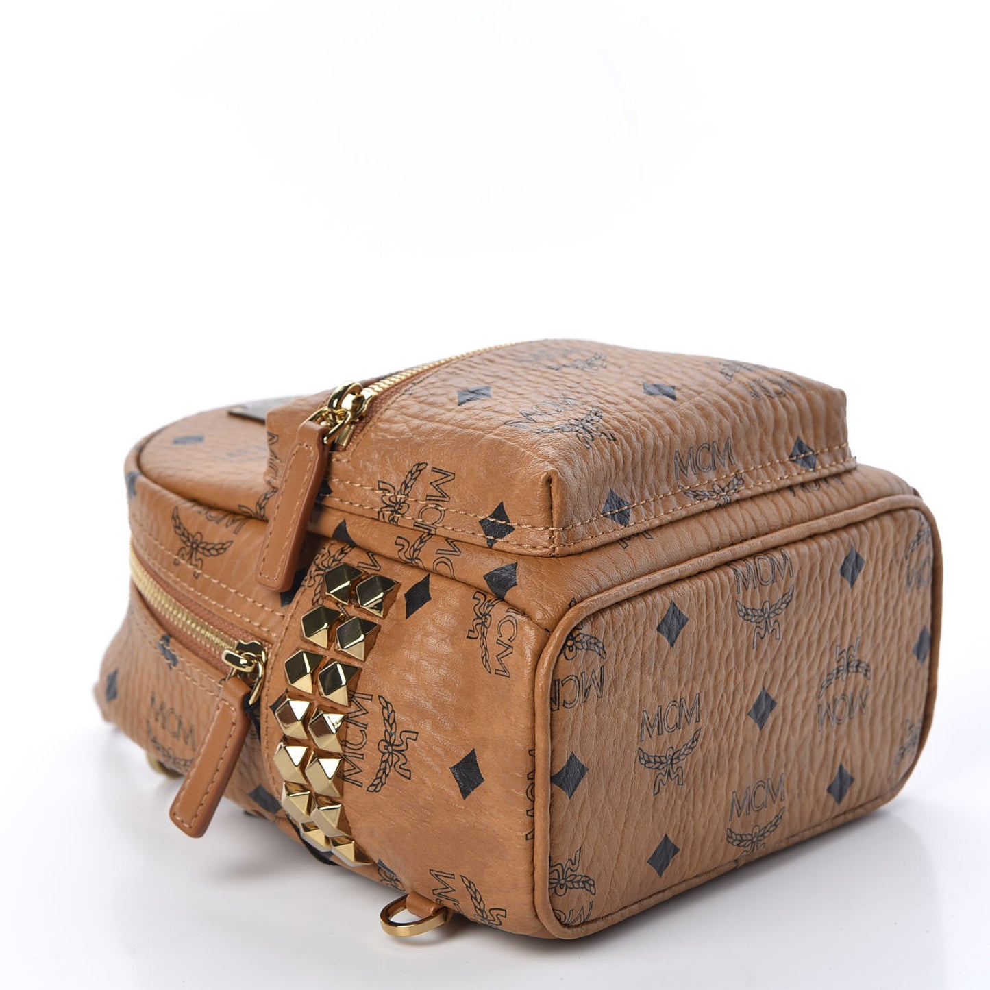 Visetos Side Stud X-Mini Stark Bebe Boo Backpack Cognac