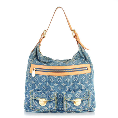 Louis Vuitton Denim Baggy GM Blue 1 of 7