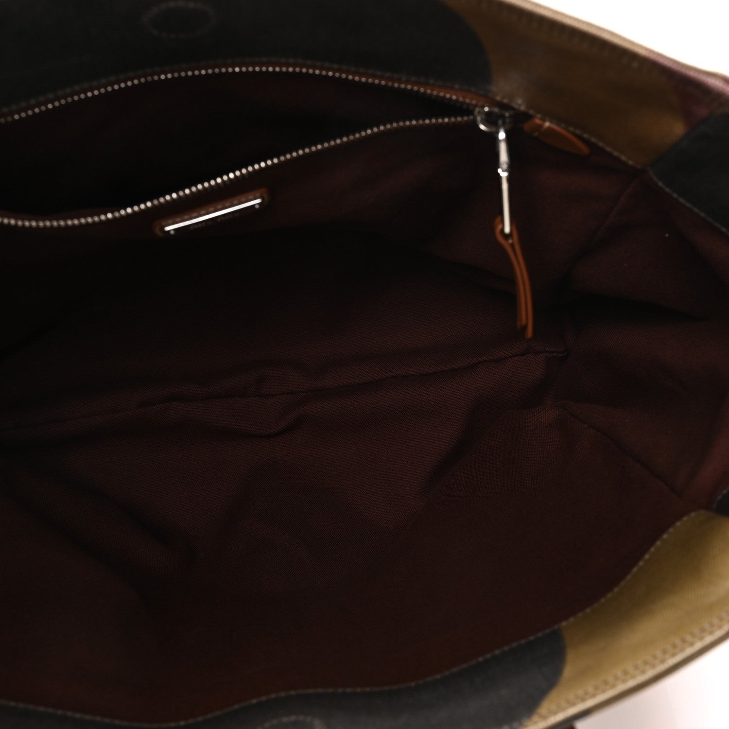 Miu Miu Tessuto Flower Print Shopping Tote Militaire Multicolor 5 of 11