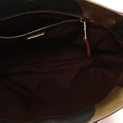 Miu Miu Tessuto Flower Print Shopping Tote Militaire Multicolor 5 of 11