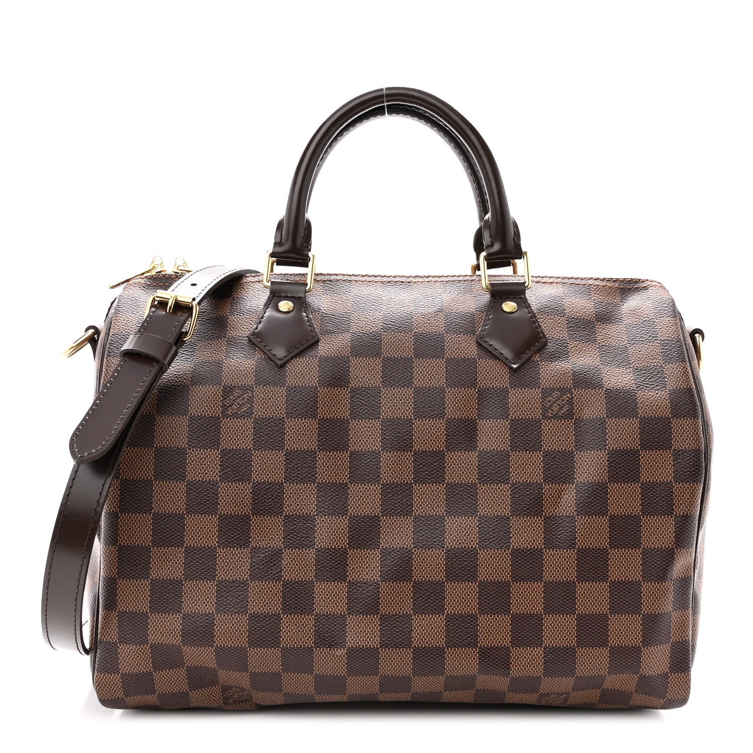 Louis Vuitton Damier Ebene Speedy Bandouliere 30 1 of 11