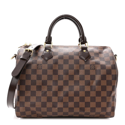 Louis Vuitton Damier Ebene Speedy Bandouliere 30 1 of 11