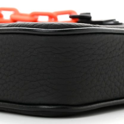 Louis Vuitton Taurillon Monogram Uniformes Solar Ray Soft Pochette Volga Belt Bag Black 10 of 10