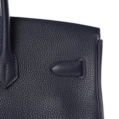 Hermes Togo Birkin 35 Bleu Nuit 11 of 32