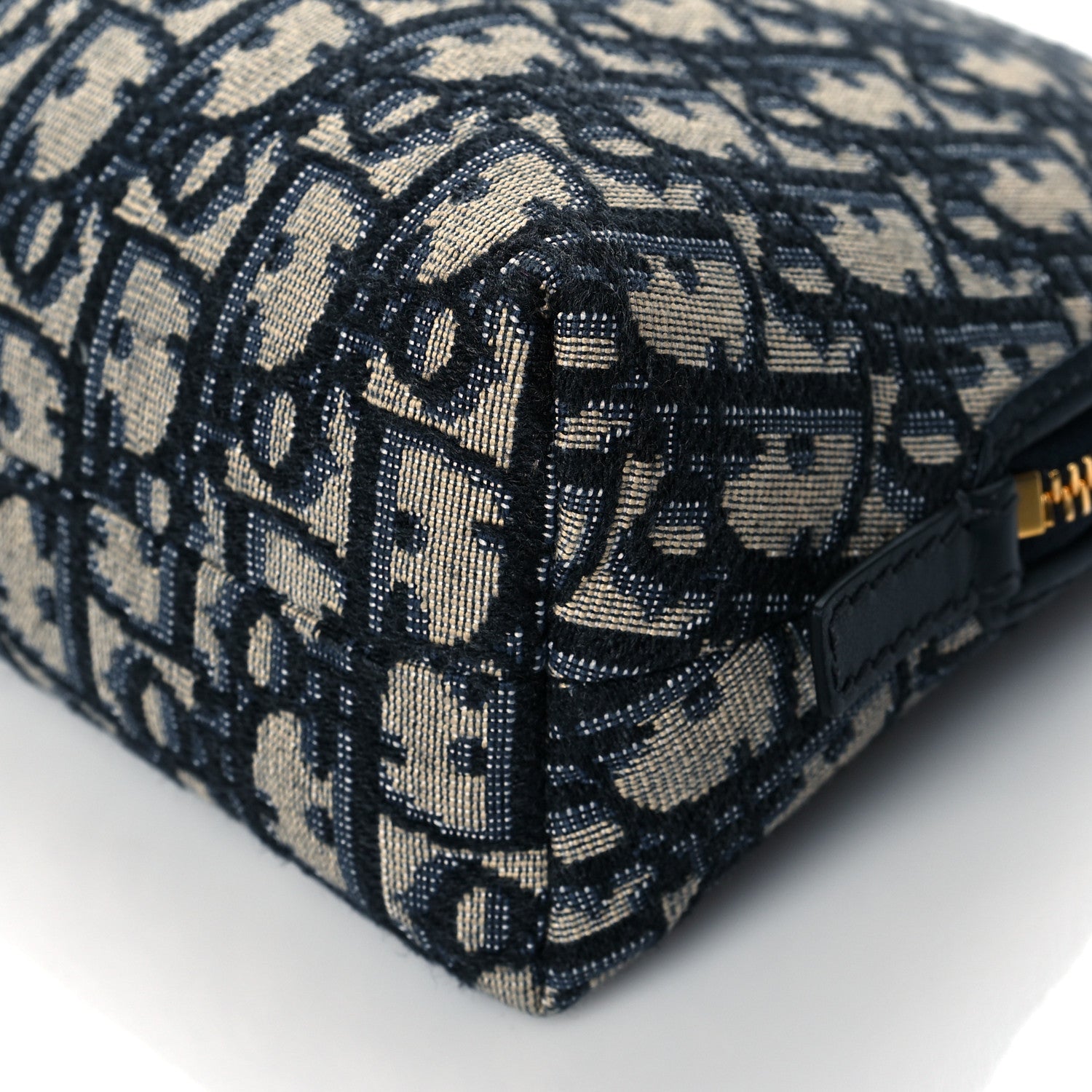 Christian Dior Oblique 30 Montaigne Cosmetic Pouch Blue 9 of 9