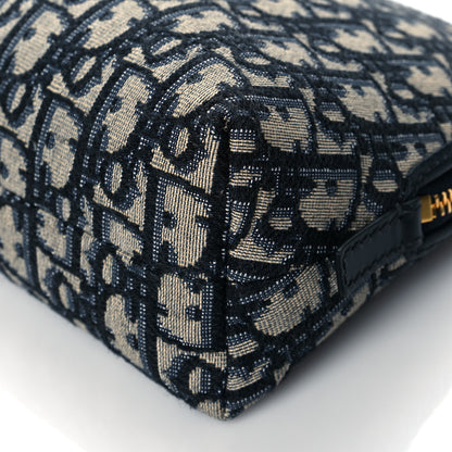 Christian Dior Oblique 30 Montaigne Cosmetic Pouch Blue 9 of 9