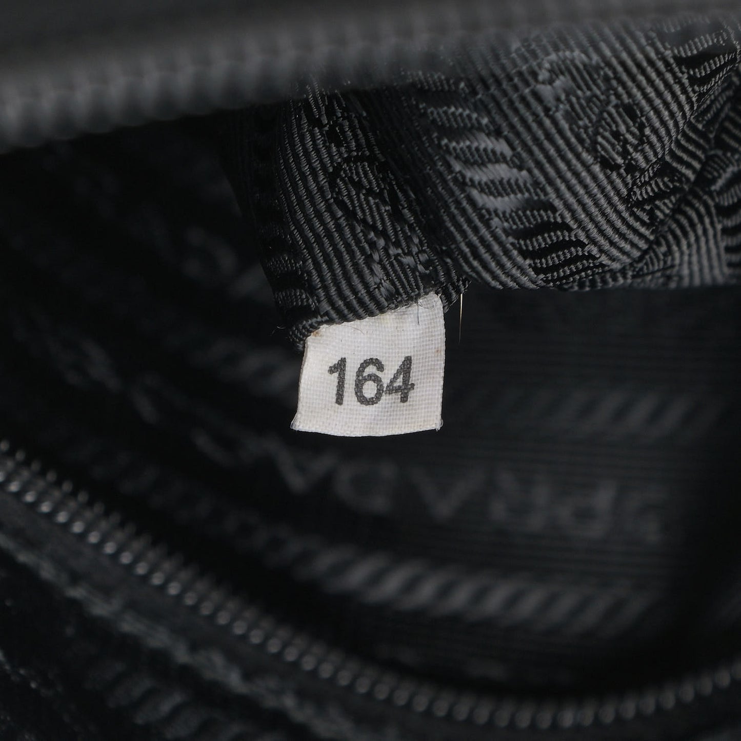 Nylon Vela Flat Messenger Bag Black