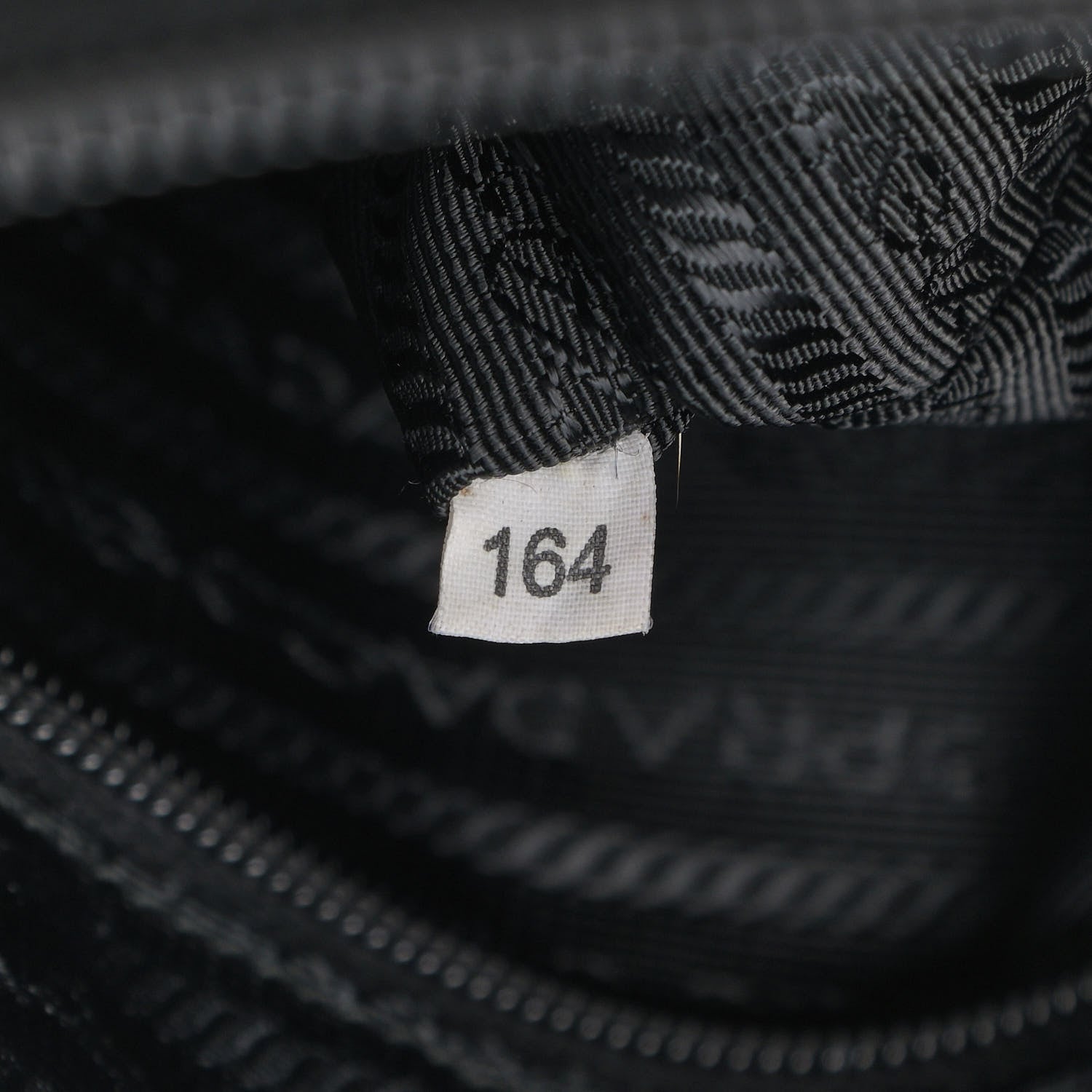 Prada Nylon Vela Flat Messenger Bag Black 7 of 11