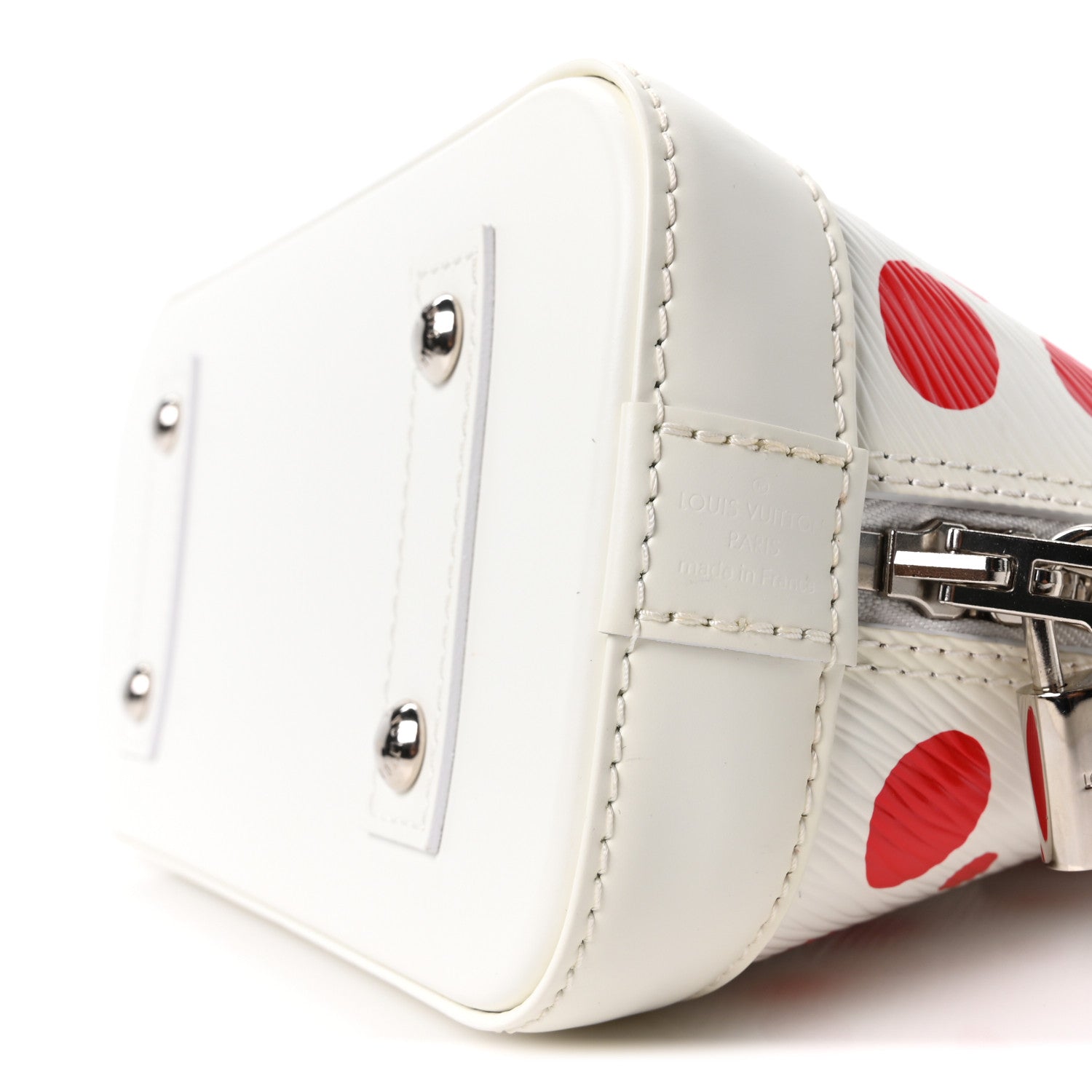 Louis Vuitton LV X YK Epi Alma BB White 9 of 9