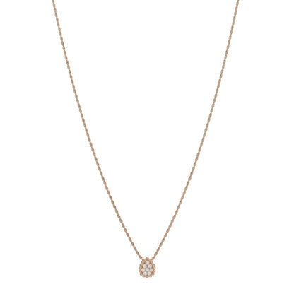 Boucheron 18K Rose Gold Diamond XS Serpent Boheme Necklace 1 of 6