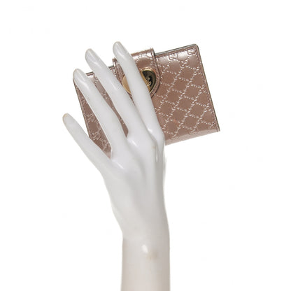 Gucci Metallic Microguccissima Heart Travel Wallet Pink 2 of 6