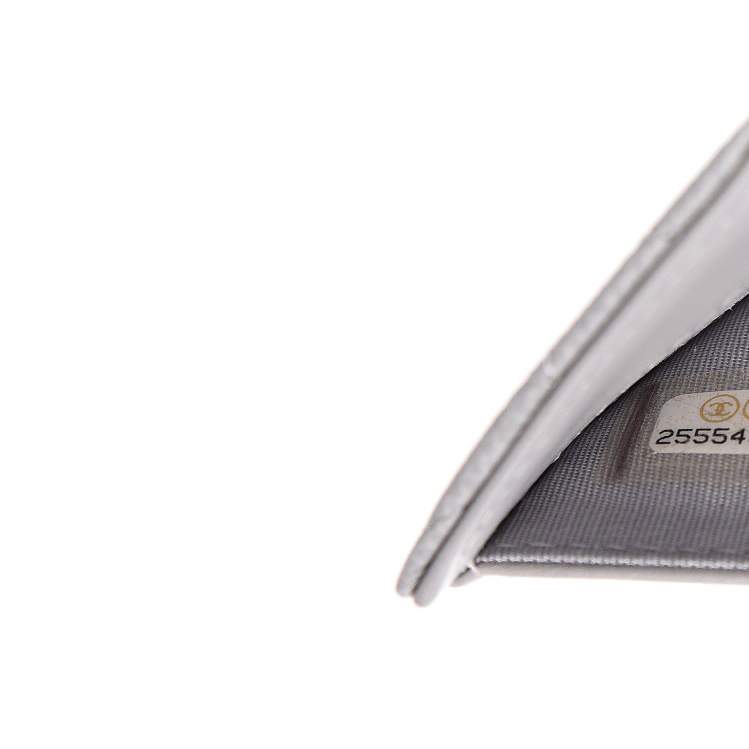 Chanel Caviar Quilted Small Boy Flap Wallet Grey 6 of 7