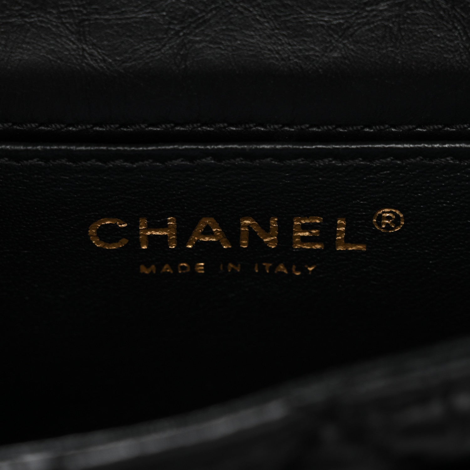 Chanel Aged Calfskin Quilted 2.55 Reissue Chain Waist Bag Black 6 of 12
