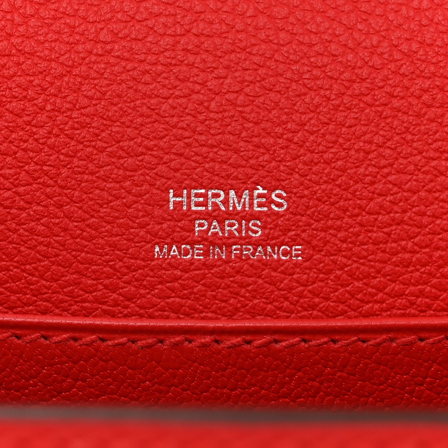 Hermes Evercolor Mini Sac Roulis Rouge de Coeur 6 of 10
