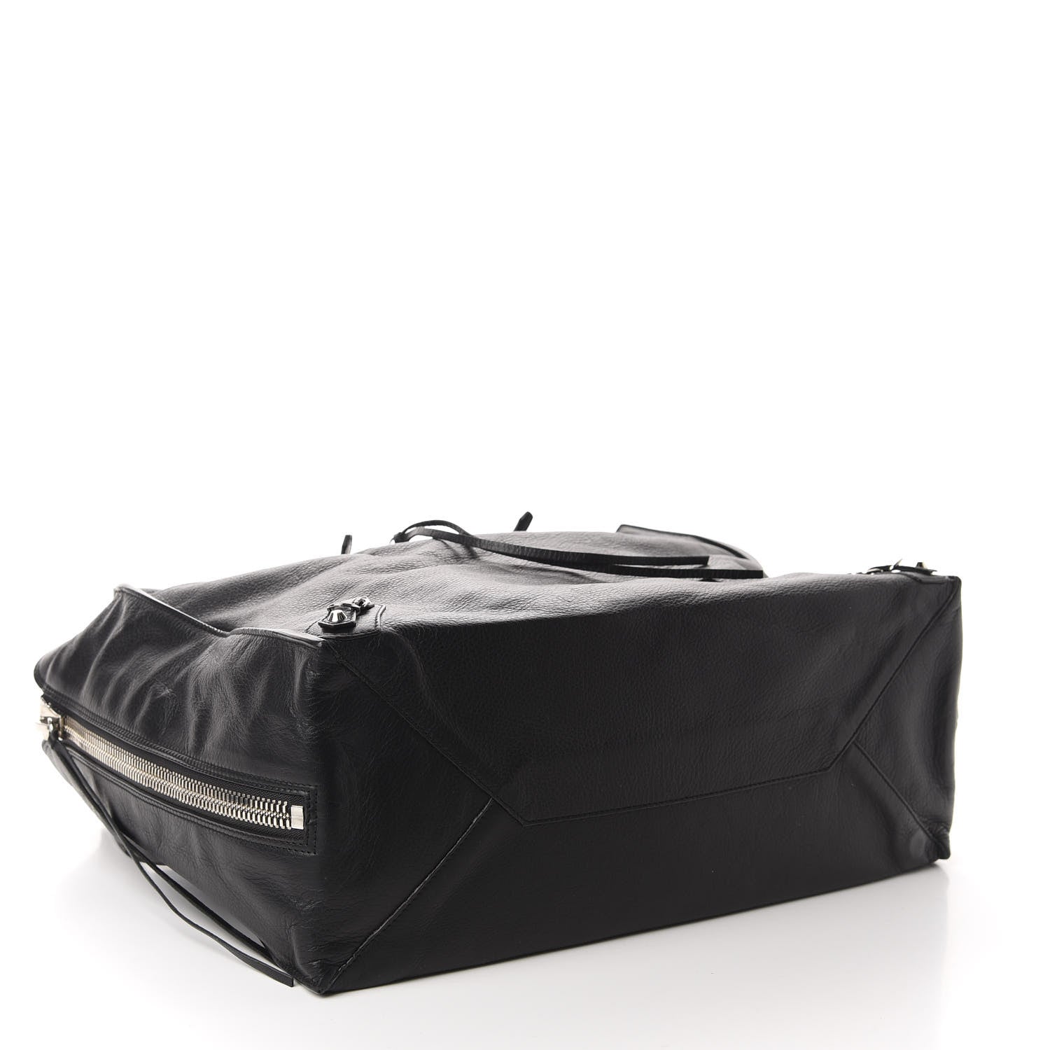 Balenciaga Supple Calfskin Papier A4 Zip Around Tote Black 4 of 10