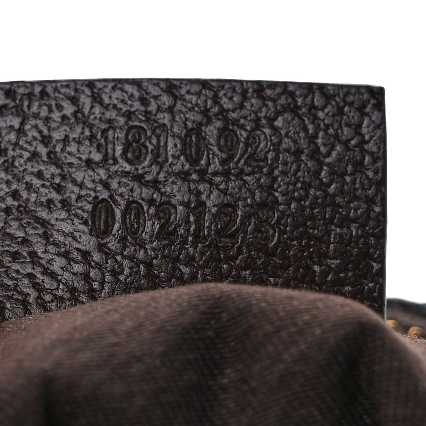 Monogram Web Medium Half Moon Hobo Dark Brown