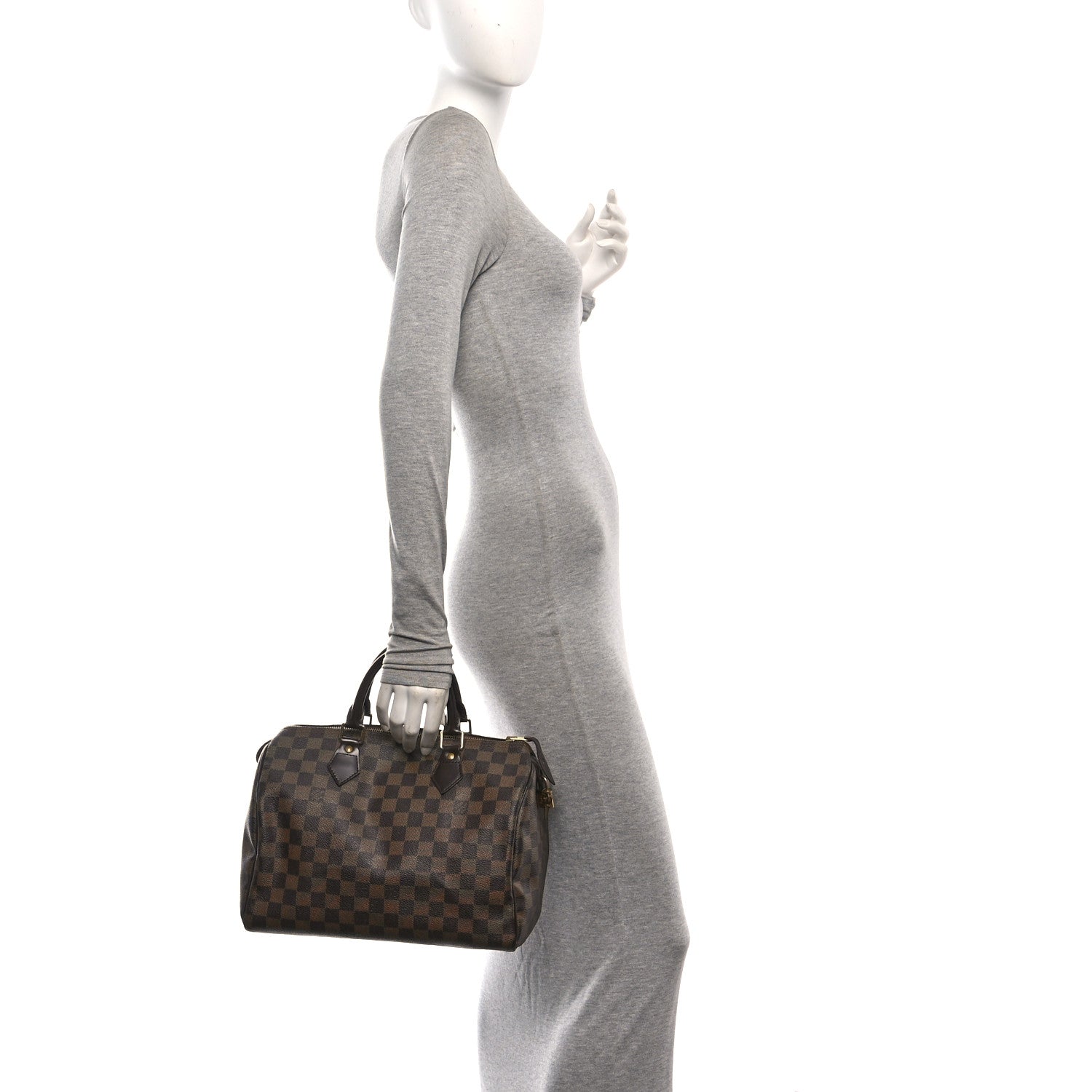 Louis Vuitton Damier Ebene Speedy 30 2 of 10