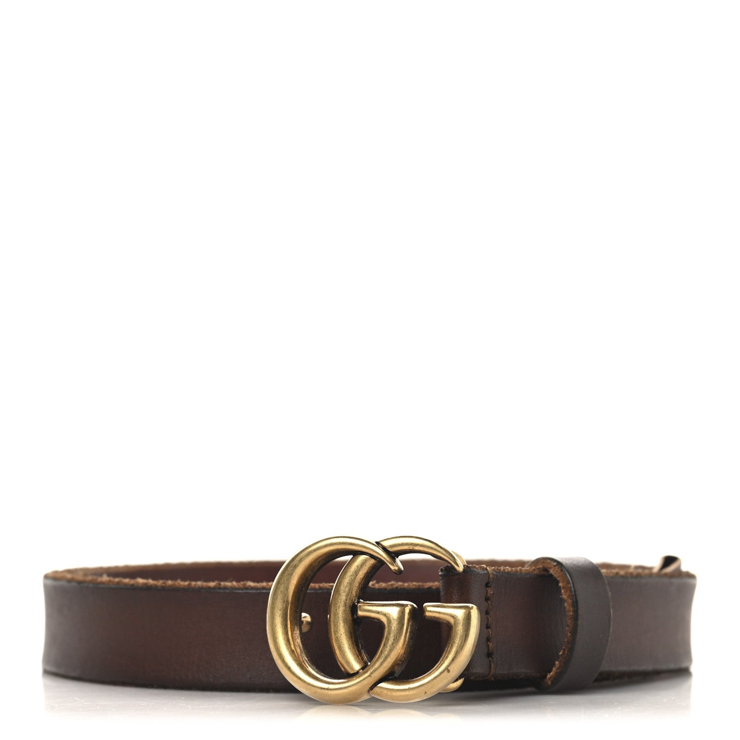 Gucci Faded Calfskin Double G 20mm Belt 70 28 Cuir 1 of 7