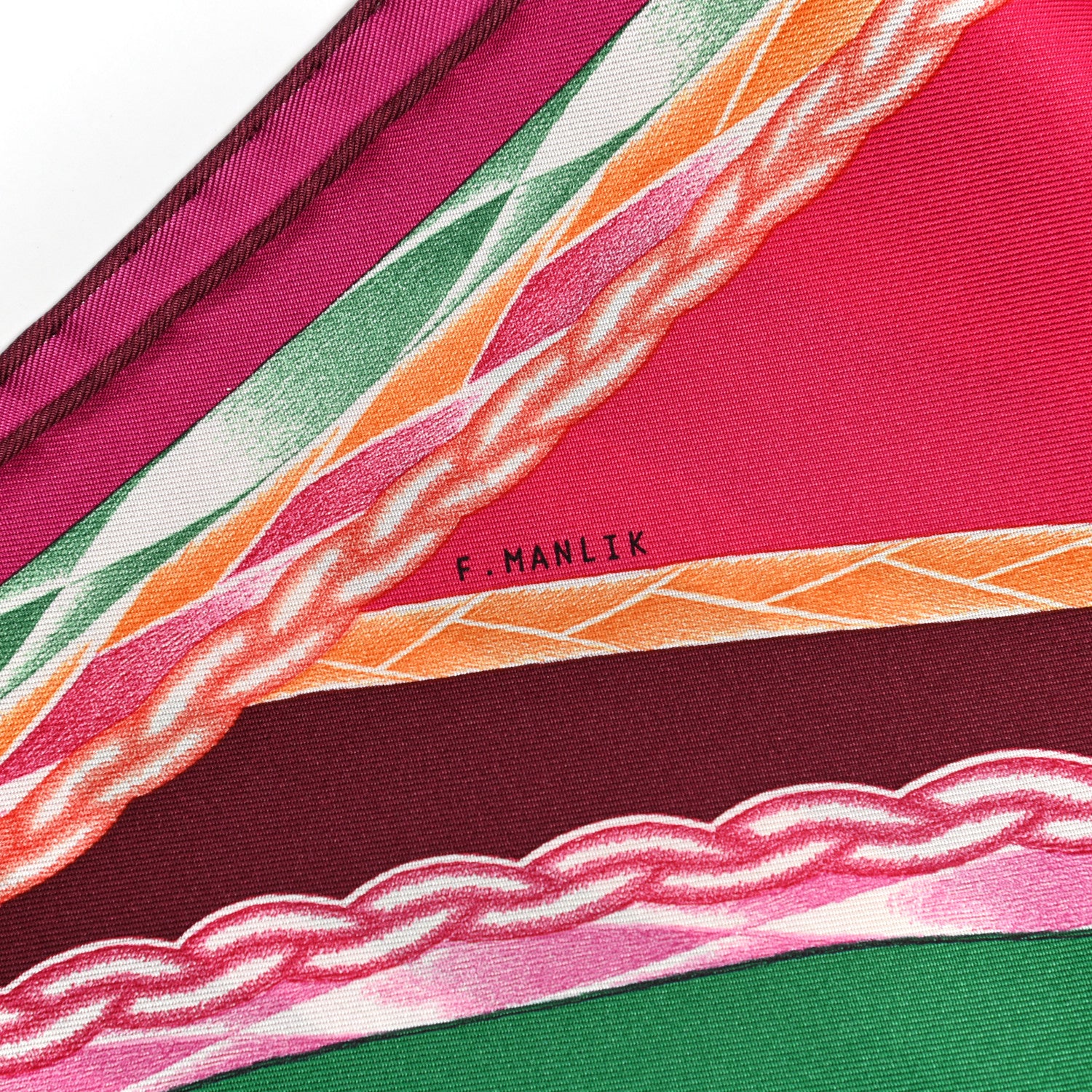 Hermes Silk Robe Du Soir Scarf 90 6 of 6