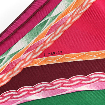 Hermes Silk Robe Du Soir Scarf 90 6 of 6