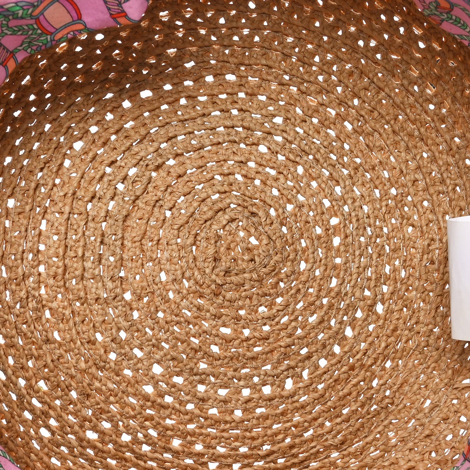 Hermes Raffia Braided Galatee Cap 58 Naturel 7 of 9