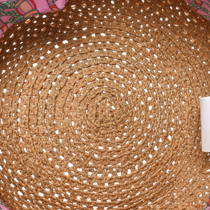 Hermes Raffia Braided Galatee Cap 58 Naturel 7 of 9