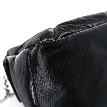 Chanel Coated Canvas Biarritz Cosmetic Case Black 8 of 13