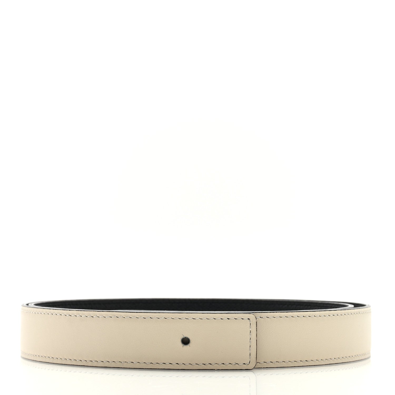 Hermes Swift Epsom 24mm H Belt Strap 95 38 Nata Black 2 of 4