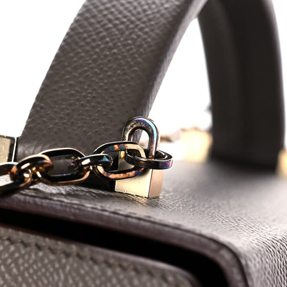 Hermes Epsom Cinhetic Boxy Top Handle Bag Etain 12 of 13